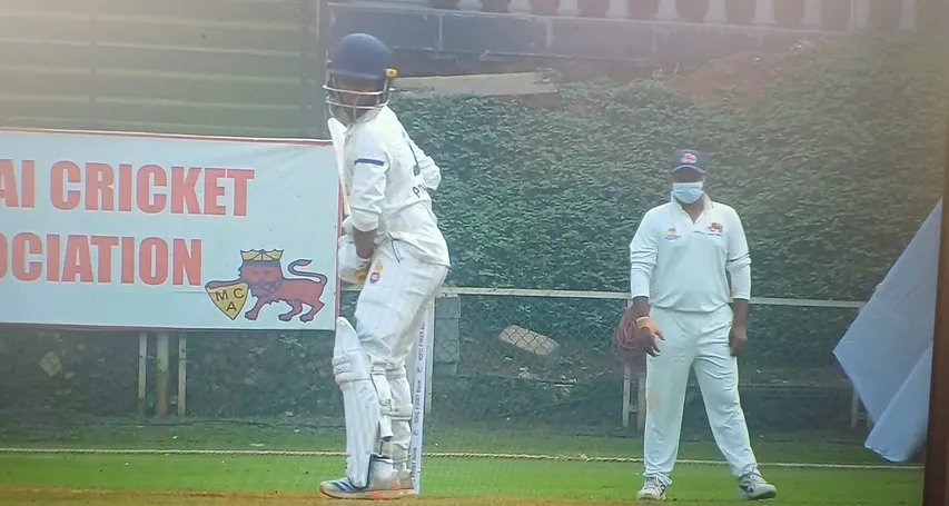 Players forced to wear masks in Ranji Trophy match