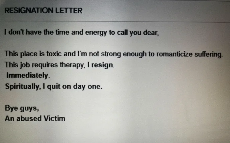 ‘Don’t romanticize suffering’: Viral resignation letter sparks debate on toxic work culture