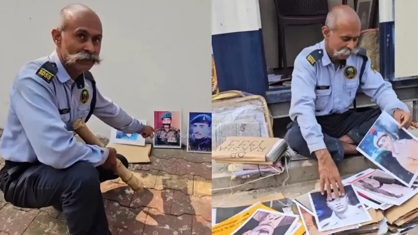 From night shift to national spotlight: How a Surat security guard’s tribute to martyrs earned PM Modi’s salute, watch