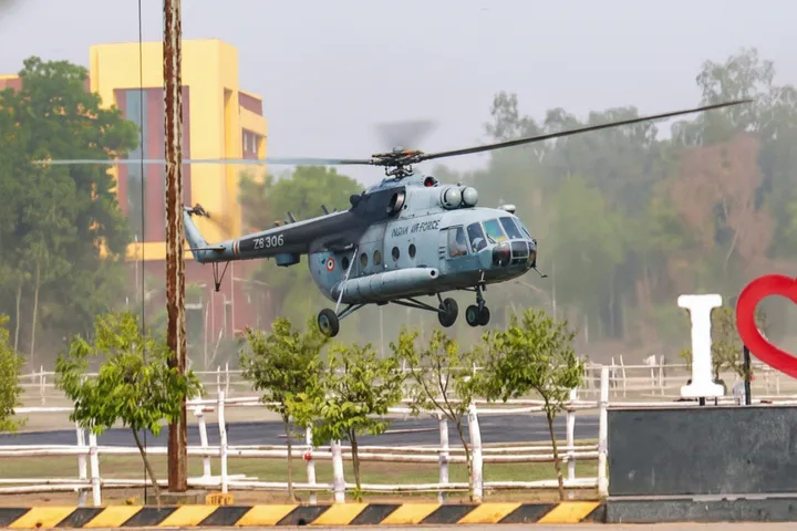 Helicopter dress rehearsal