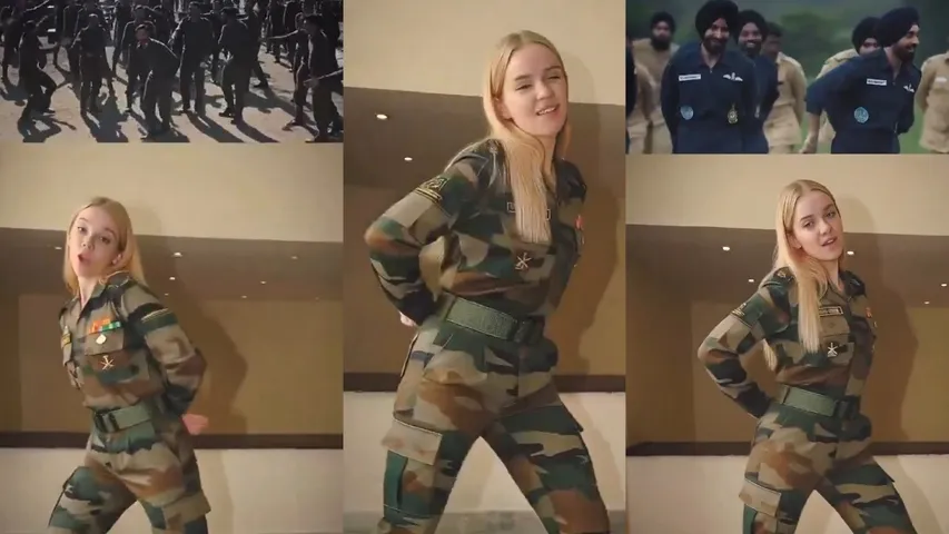 Russian girl's heartfelt tribute to Border 2's Ghar Kab Aaoge wins internet, watch viral clip