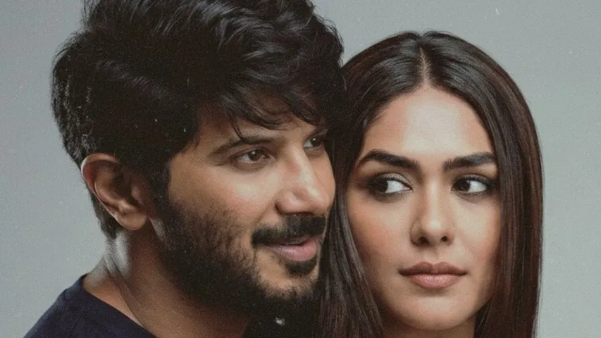 Dulquer Salmaan and Mrunal Thakur