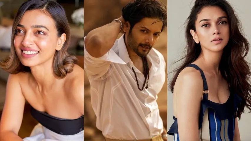 Radhika Apte,  Ali Fazal and Aditi Rao Hydari