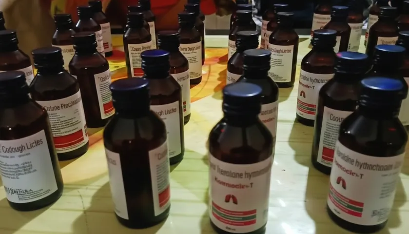 840 bottles of banned cough syrup seized in Bhadrak, 1 arrested