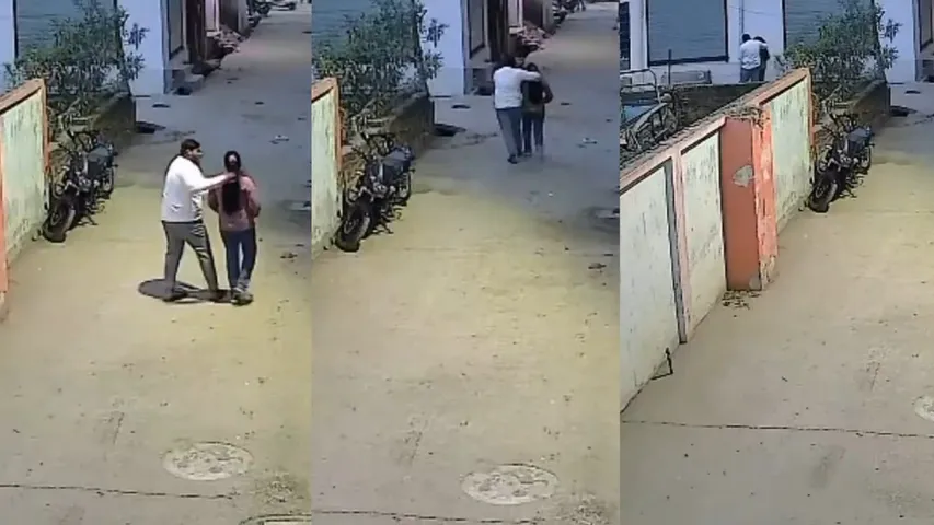 Class 12 student attacks female teacher, bites off her lip; incident caught on CCTV, watch