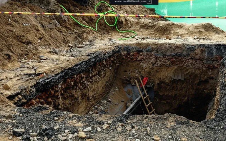 biker dies after falling into uncovered pit in West Delhi