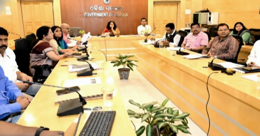Odisha Chief Secretary reviews Matric and Plus Two exam arrangements