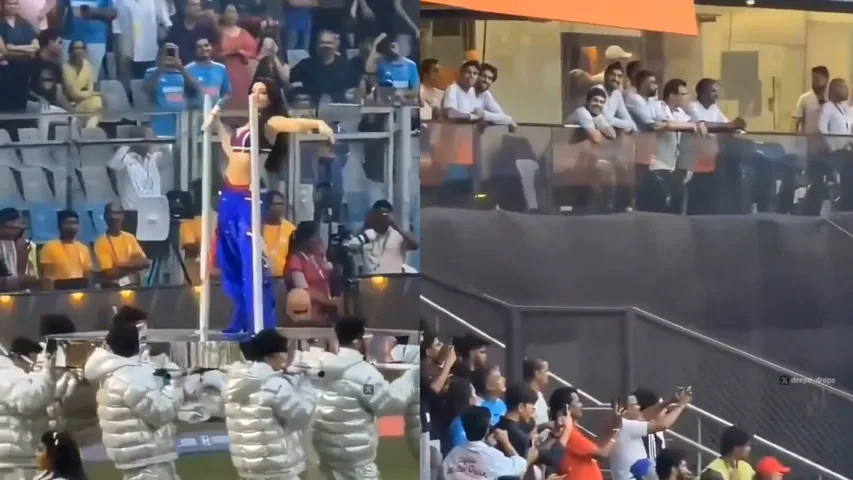 Surya Kumar Yadav 'caught' enjoying Nora Fatehi’s performance! Ishan Kishan and Arshdeep Singh’s reactions go viral, watch