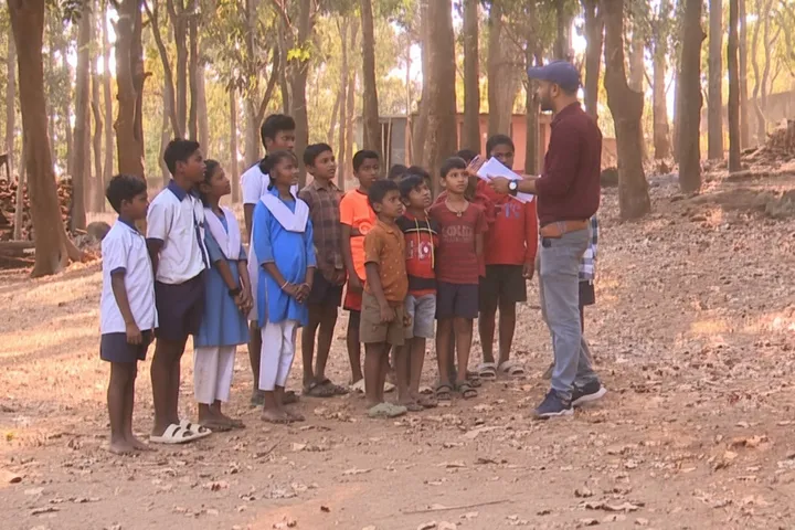 Odisha school teacher boosts attendance in tribal area