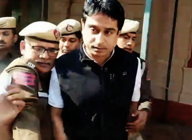 IYC Chief Uday Bhanu Chib arrested over shirtless protest at AI Summit