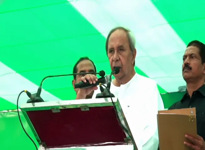 Leader of Opposition Naveen Patnaik