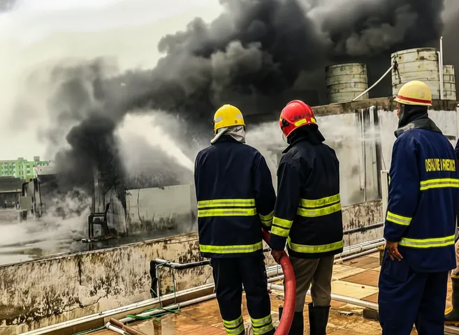 Bhubaneswar supermarket fire doused after 21-hour operation; building lacked NOC