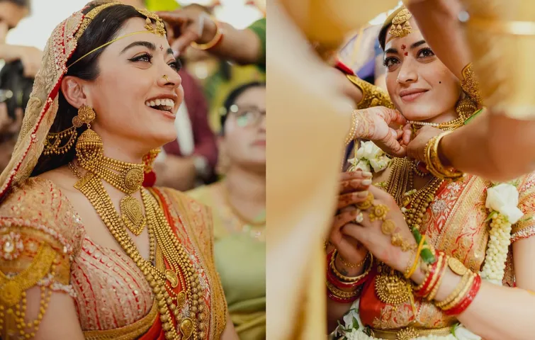 Rashmika Mandanna breaks down in tears during wedding ceremony with Vijay Deverakonda
