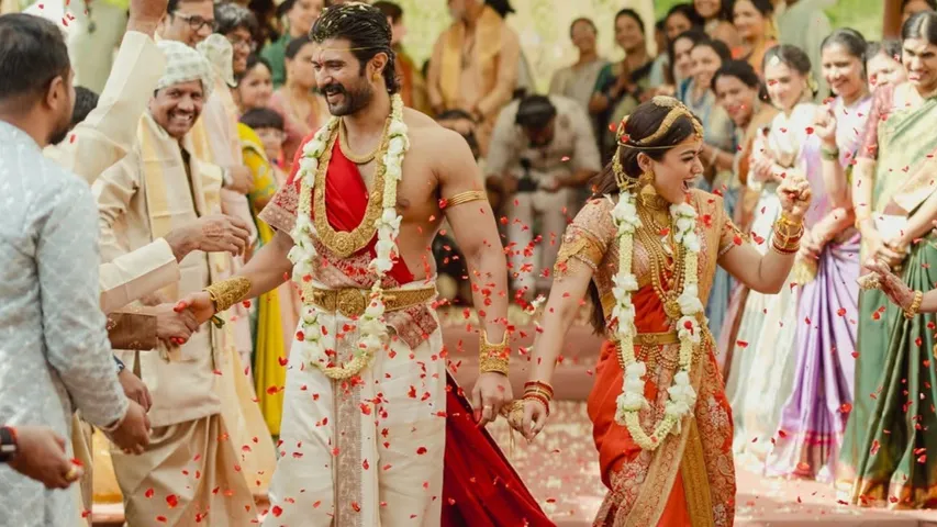 Rashmika Mandanna and Vijay Deverakonda’s Udaipur wedding glimpses out, watch