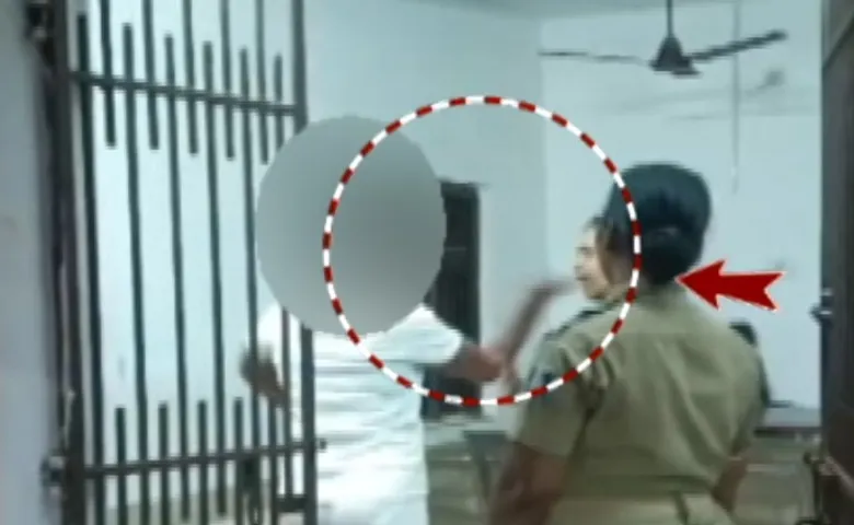 Woman creates ruckus inside Police station, ‘slaps’ cop in  Bhubaneswar
