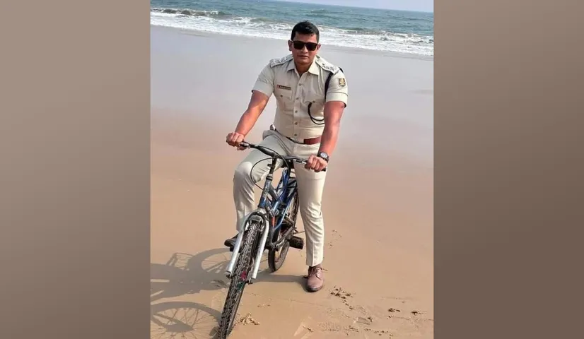 Ganja mafia links Absconding former police IIC surrenders in Odisha court