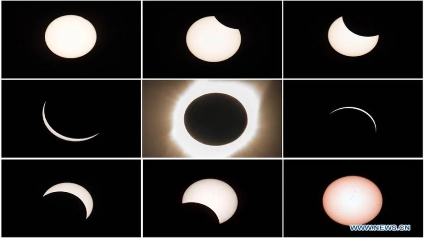 Once-in-a-century total solar eclipse sweeps across US