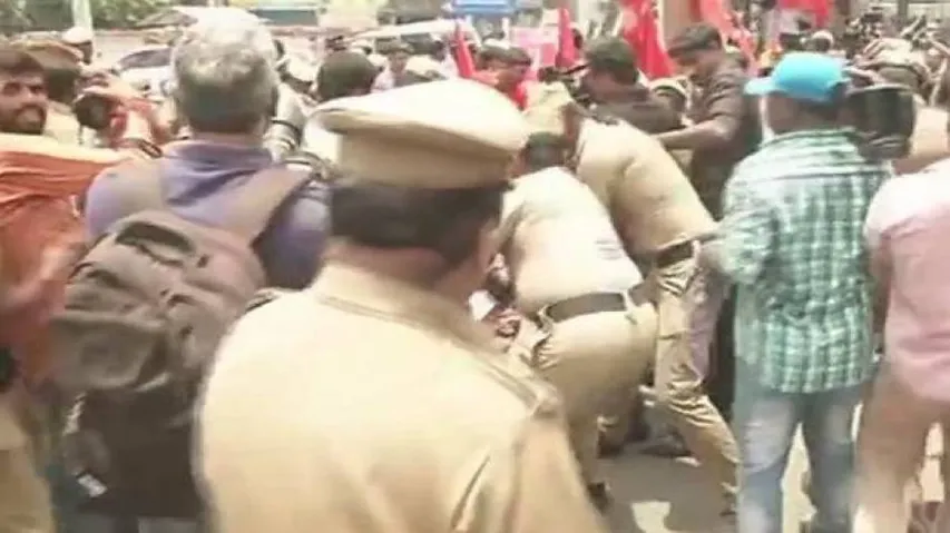 Protests in Tamil Nadu over suicide of student