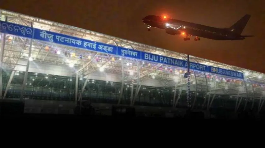 Cyclonic winds inflict damage at Bhubaneswar airport