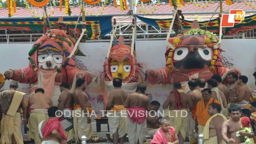 Snana Purnima: Devotees flood to witness divine bath rituals of Lord Jagannath