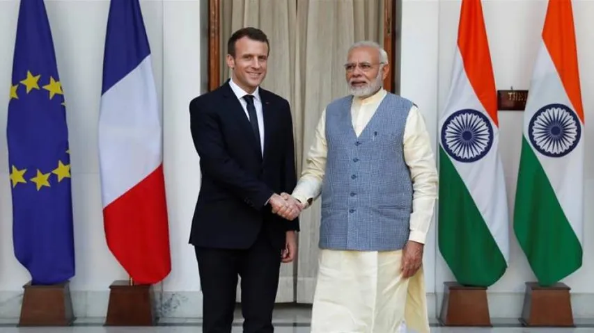 Macron announces 700mn euros to solar-power at ISA  