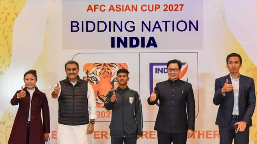 India Unveils Logo For Its Bid To Host 2027 AFC Asian Cup