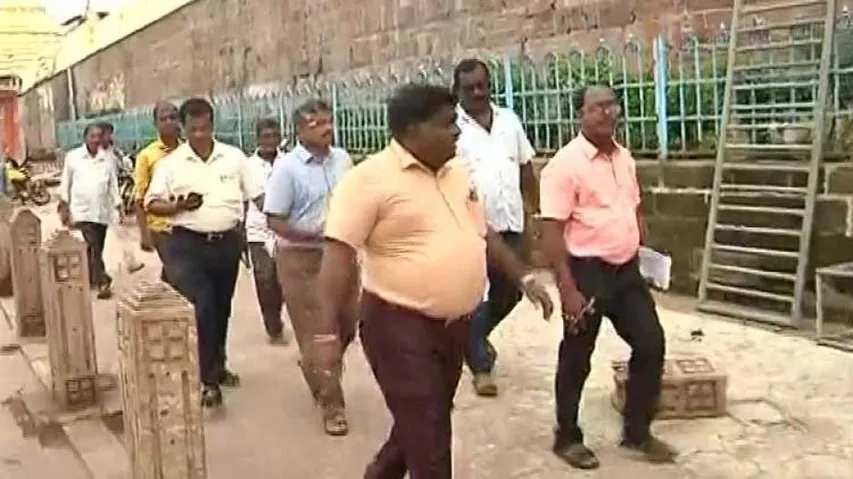 ASI inspects 'Meghanada Pacheri' of Puri Jagannath Temple
