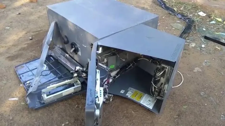 Miscreants uproot ATM machine, decamp with cash