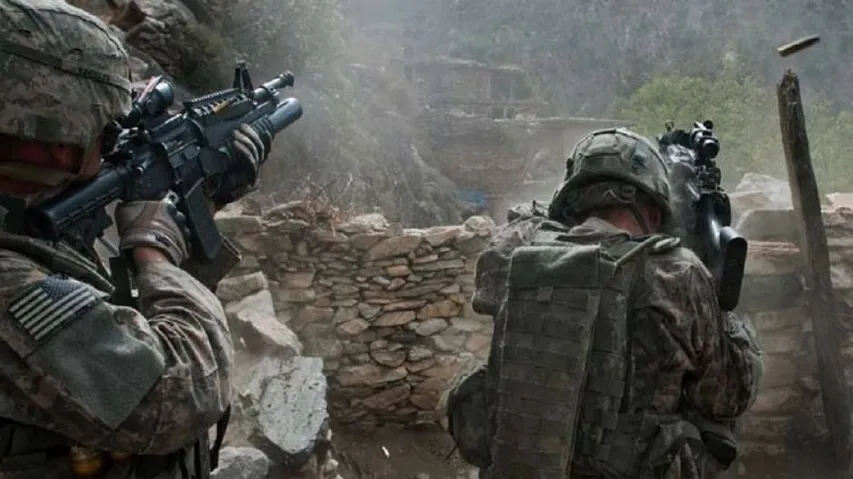 12 militants, 2 security personnel killed in Afghan gunfight