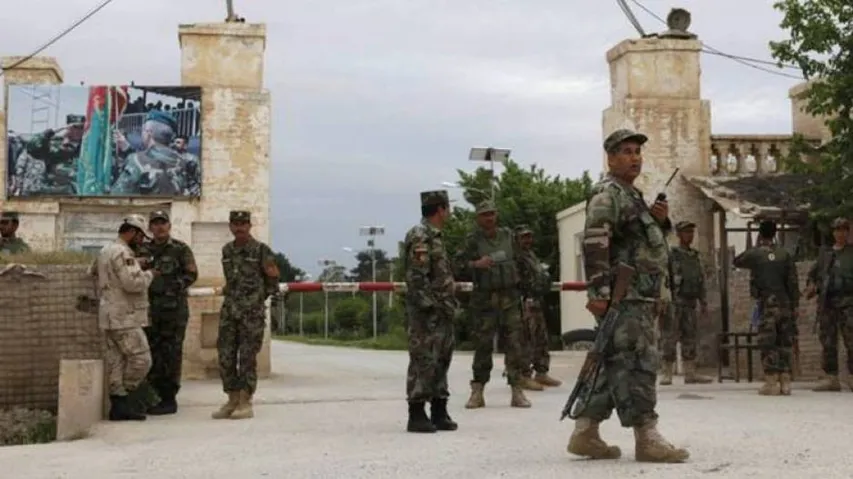 8 policemen killed in Afghan base camp attack