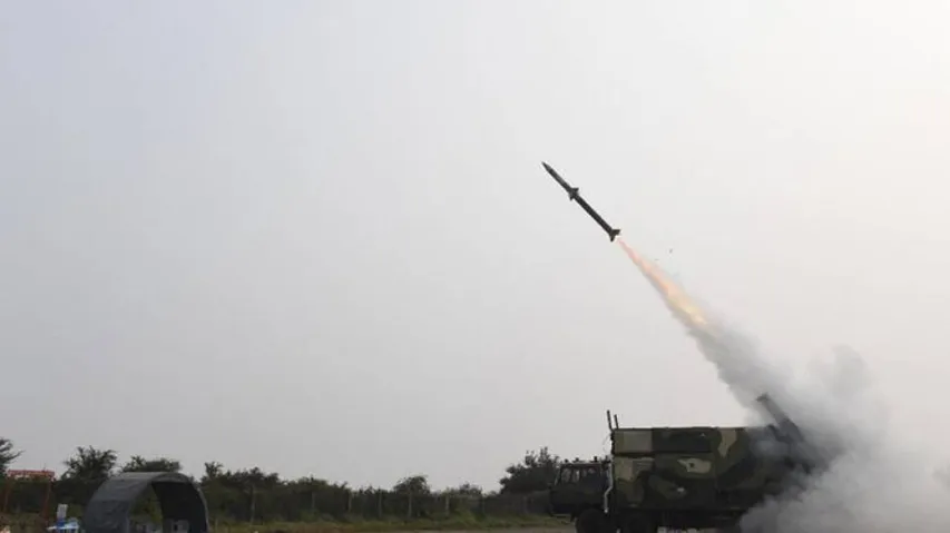 India Successfully Test-Fires New-Generation Akash Missile Off Odisha Coast