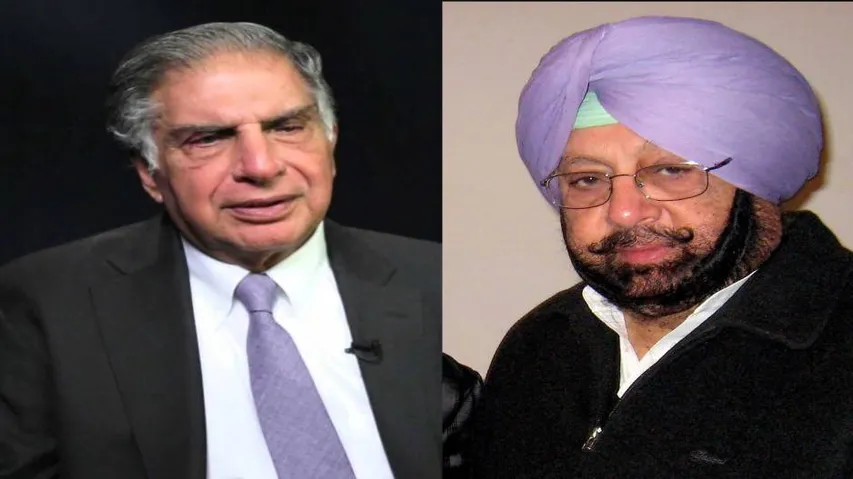 With 'bone to pick' with Ratan Tata, Amarinder heads to Mumbai for investments