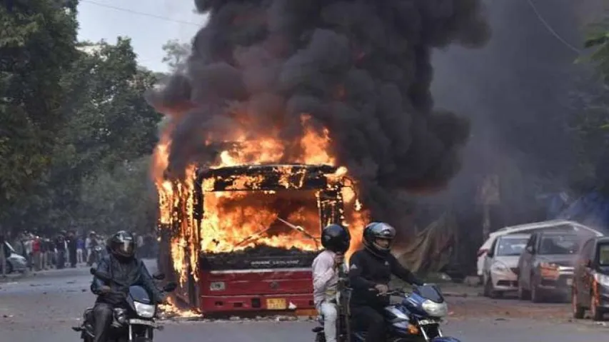 Anti-CAA Stir: Violent Protests Rock Jamia, AMU; Bengal Boils, Uneasy Calm In Assam