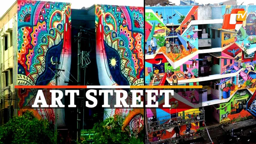  Giant Colourful Paintings, Coimbatore