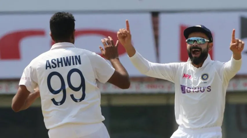 Ashwin 1st Indian Spinner To Take Wicket On First Ball Of A Test Innings
