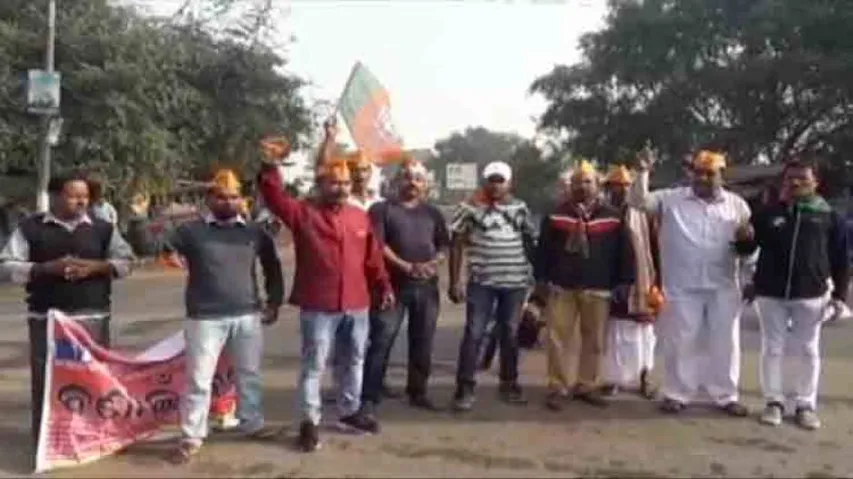 BJP’s 12-hr bandh cripples normal life