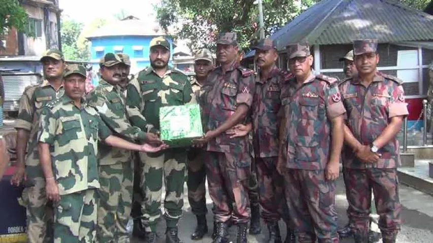 Indian, Bangladesh border guards exchange Eid greetings