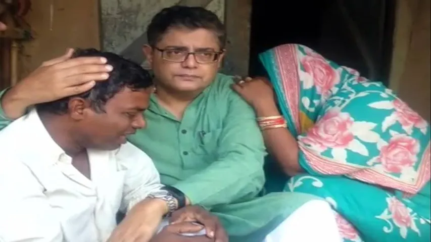 MP Baijayant Panda pays condolences to families of minors drowned in Patkura