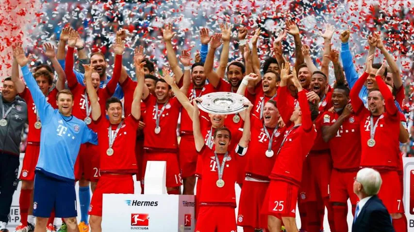 Bayern lift title, Dortmund defend third place in German Bundesliga