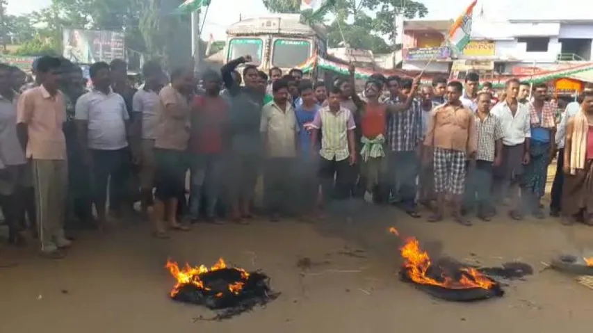 Bus tragedy: Congress observes 12-hour Bhuban bandh