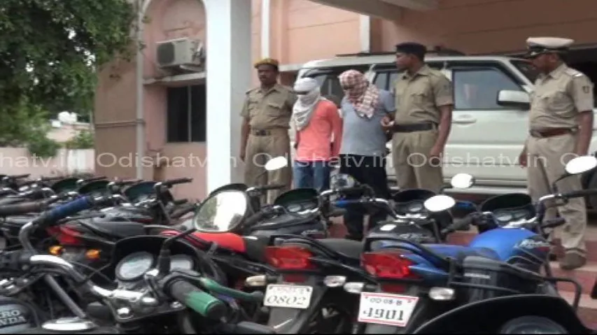 Inter-state bike theft racket busted, 2 arrested