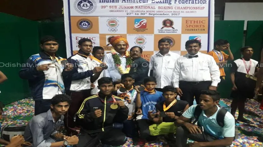 Odia boxers punch their way to Gold, 6 Bronze at Nat’l Sub-Jr in Hyderabad