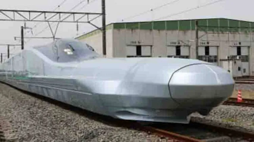 Japan tests world's fastest bullet train