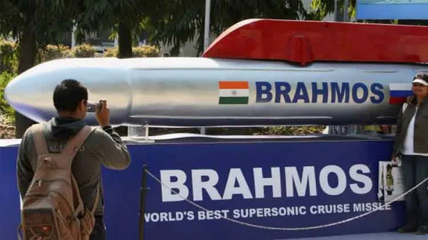 Supersonic cruise missile BrahMos test fired from Chandipur test range in Odisha