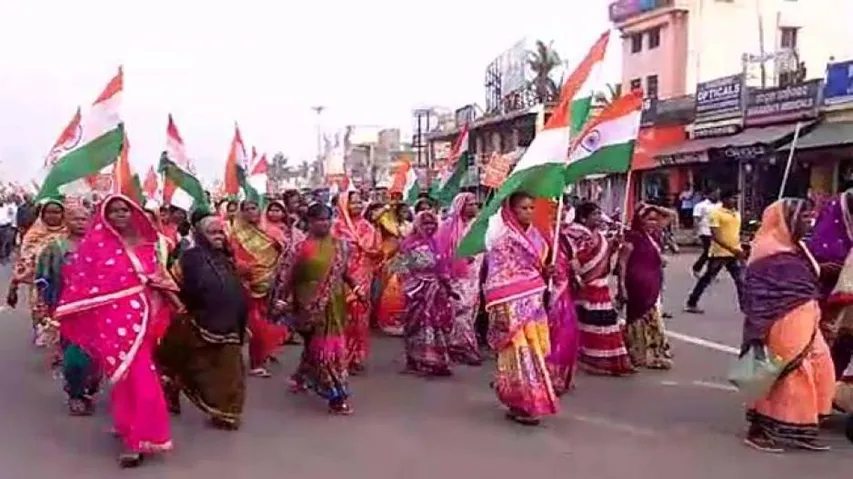 Anti, Pro-CAA Rallies In Odisha On Mahatma's Death Anniversary