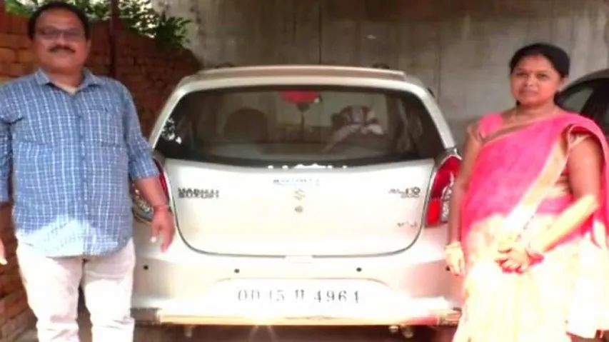 Car Driver In Odisha Issued Challan For Not Wearing Helmet