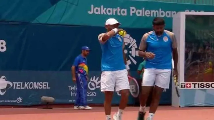 Rohan Bopanna, Divij Sharan win gold in men's doubles category in Tennis