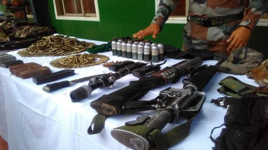Huge cache of arms, ammunition seized in Bengal