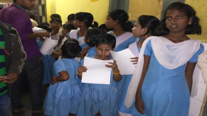 Caterpillar found in meal, 34 students fall sick