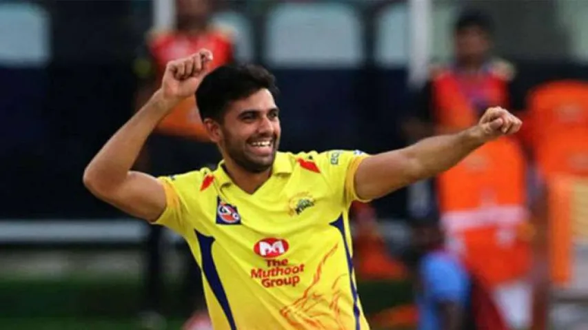 Chahar creates IPL record for most dot balls